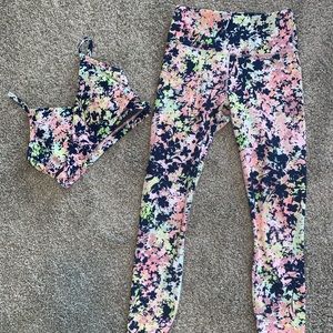 Fabletics pants and sports bra set